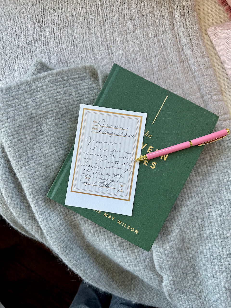 Keepsake Inscription Bookplate