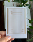 Keepsake Inscription Bookplate