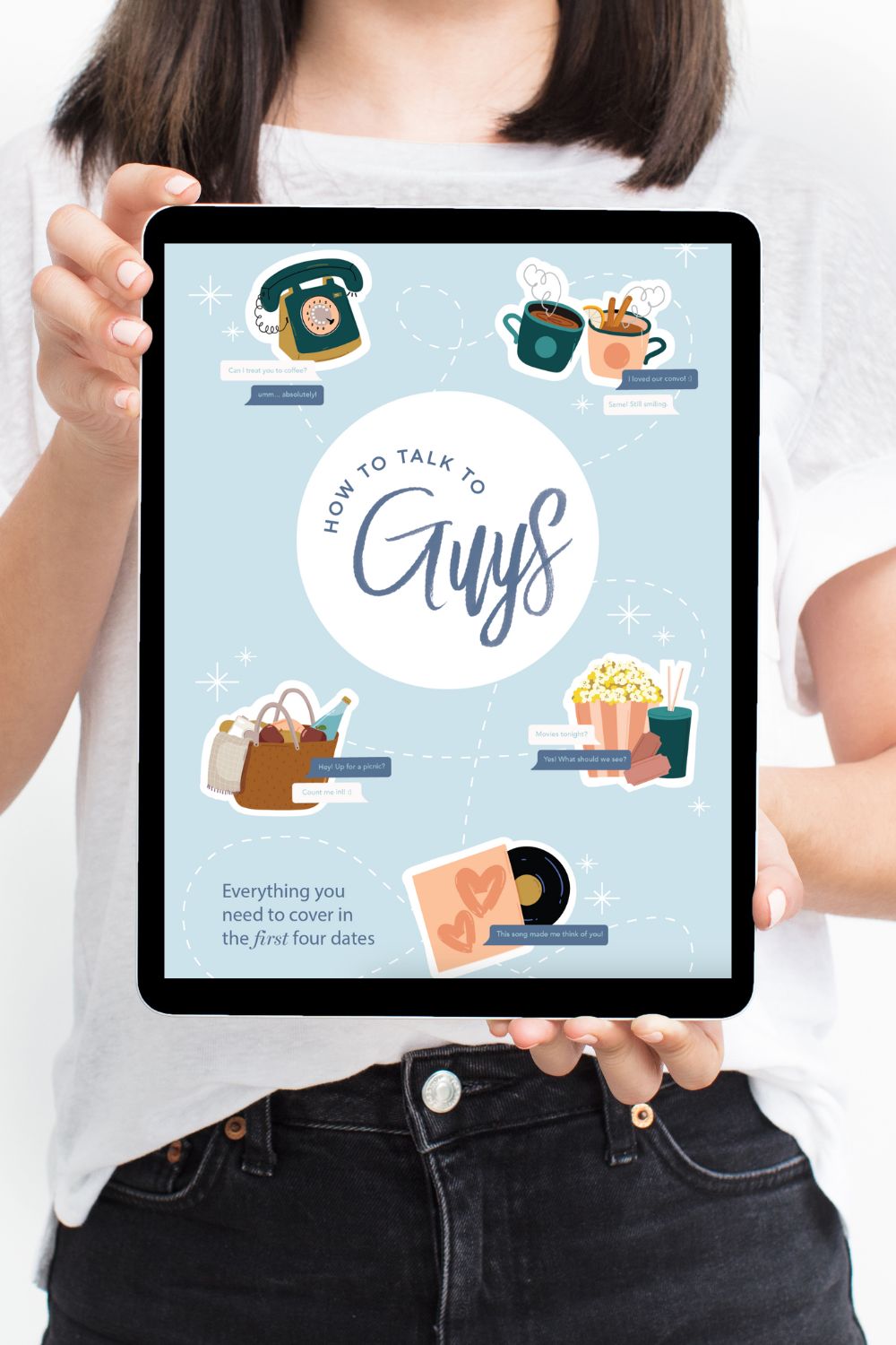 How to Talk to Guys: 78 Conversation Starters &amp; Scripts (Instant Download)
