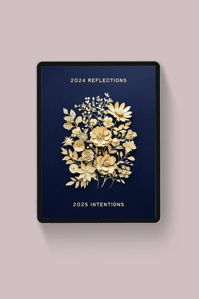 New Years Reflection & Intention Journal — DIGITAL VERSION