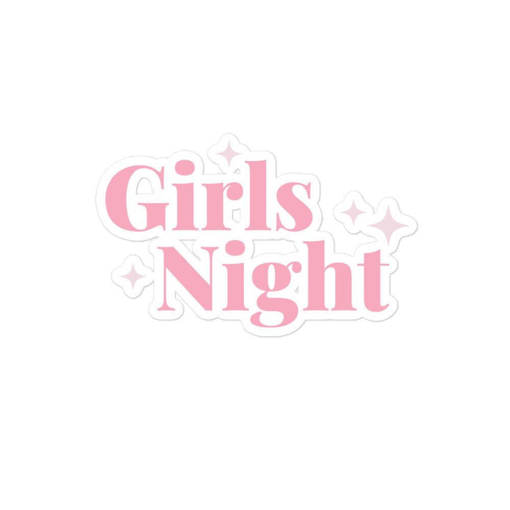 Girls Night Sticker