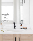 Identity Mirror Decal