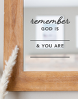 Identity Mirror Decal