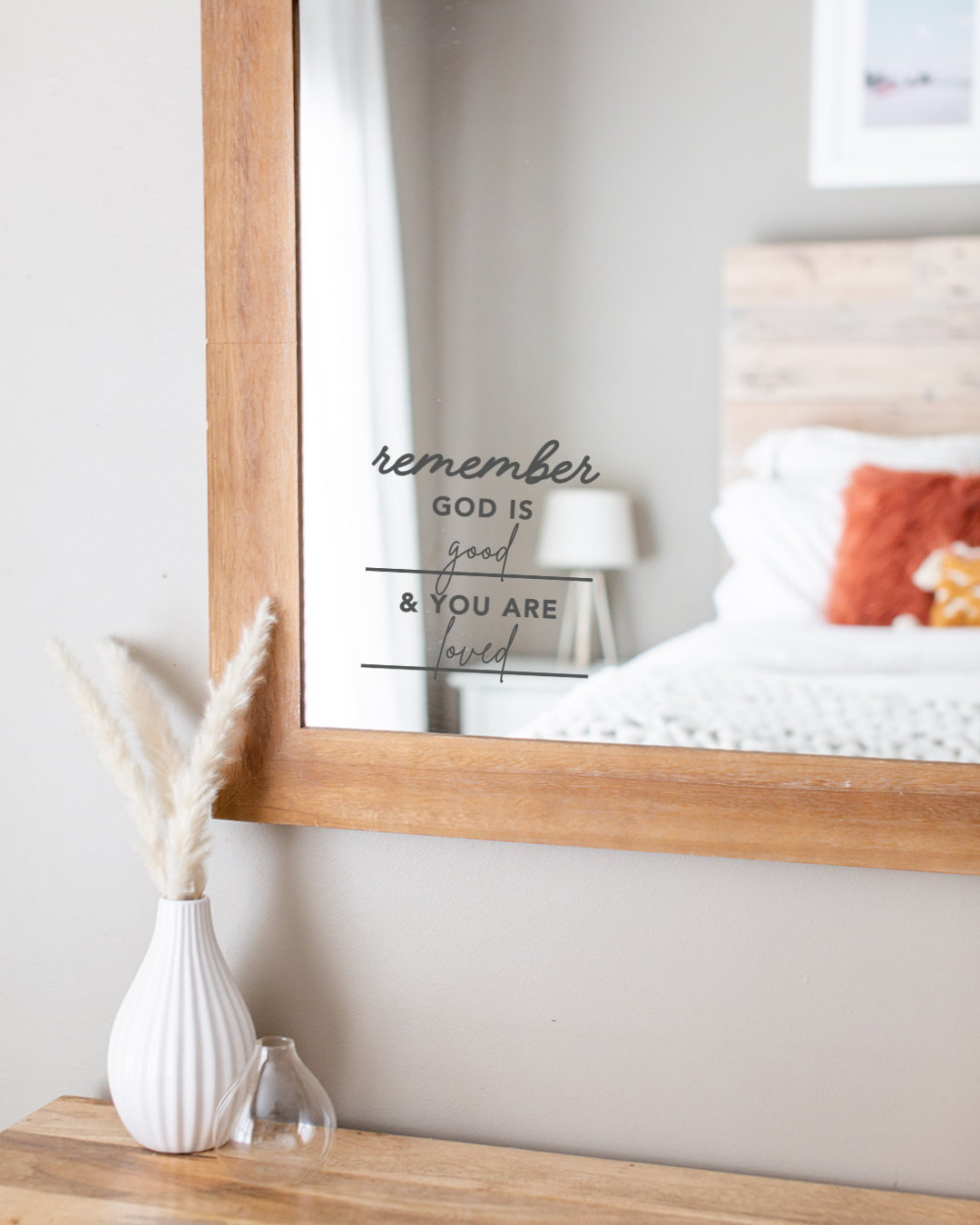 Identity Mirror Decal