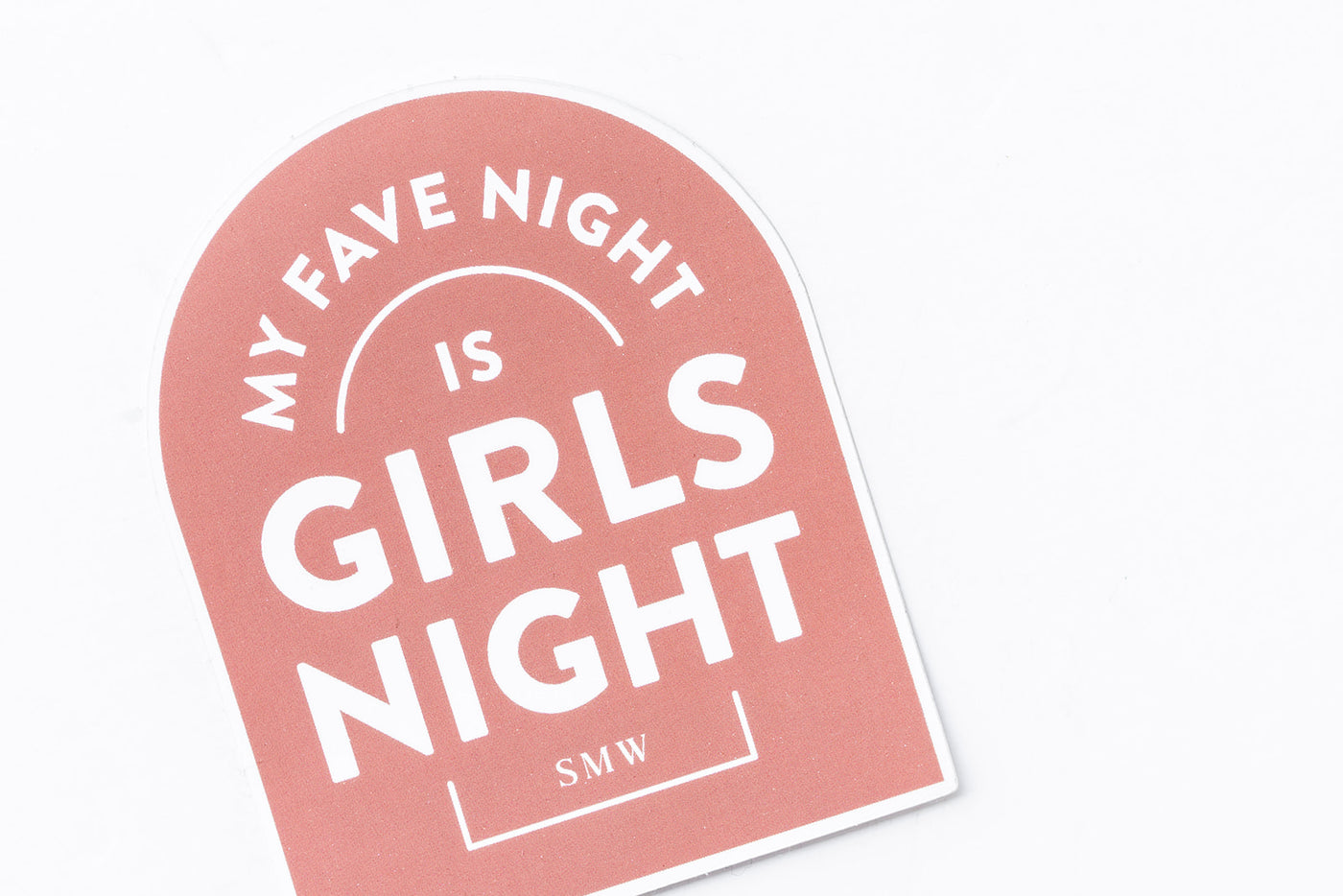 Signature Girls Night Sticker