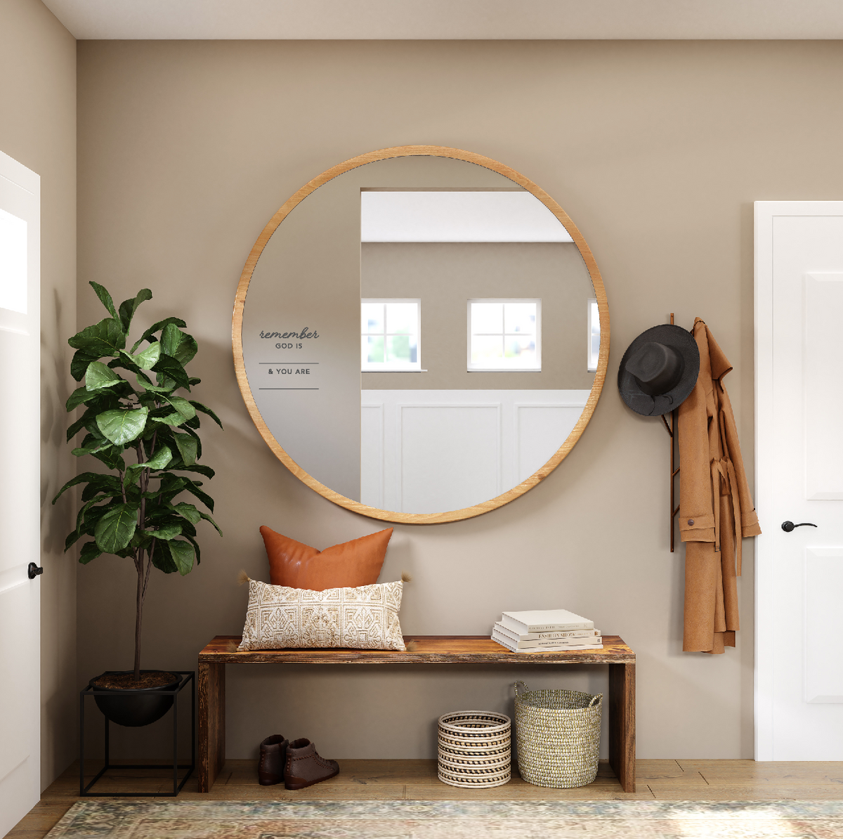 Identity Mirror Decal