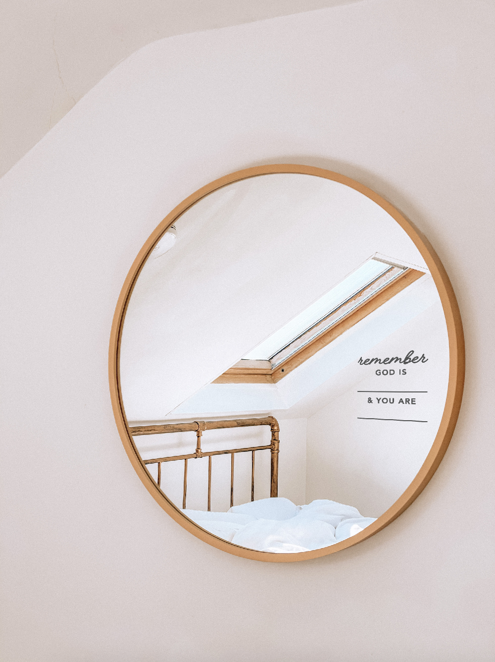 Identity Mirror Decal