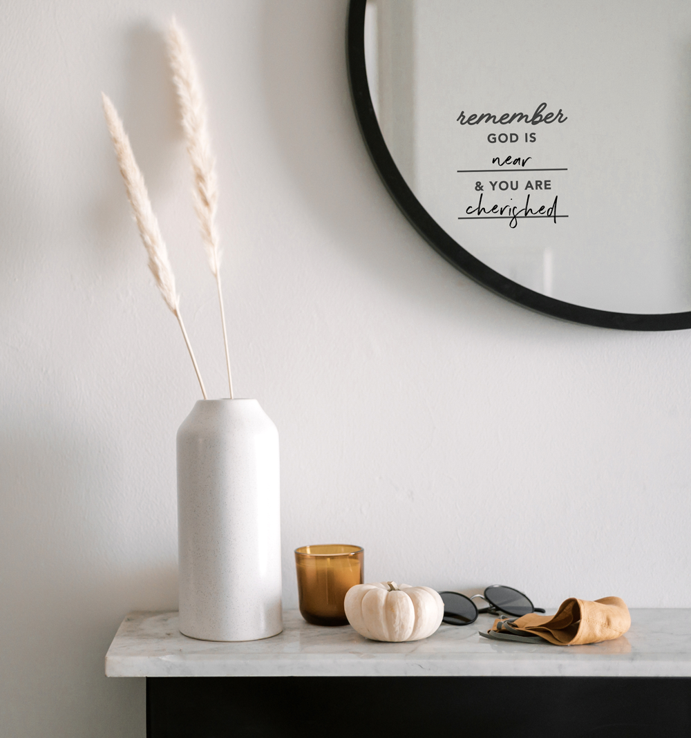 Identity Mirror Decal